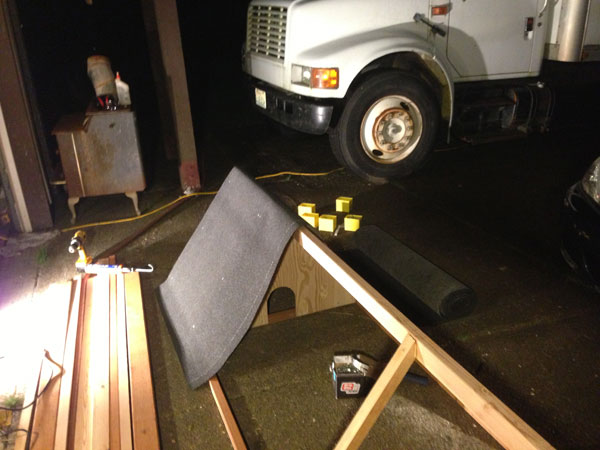 Rolling out the rolled roofing