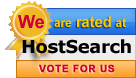 Vote for us at HostSearch.com